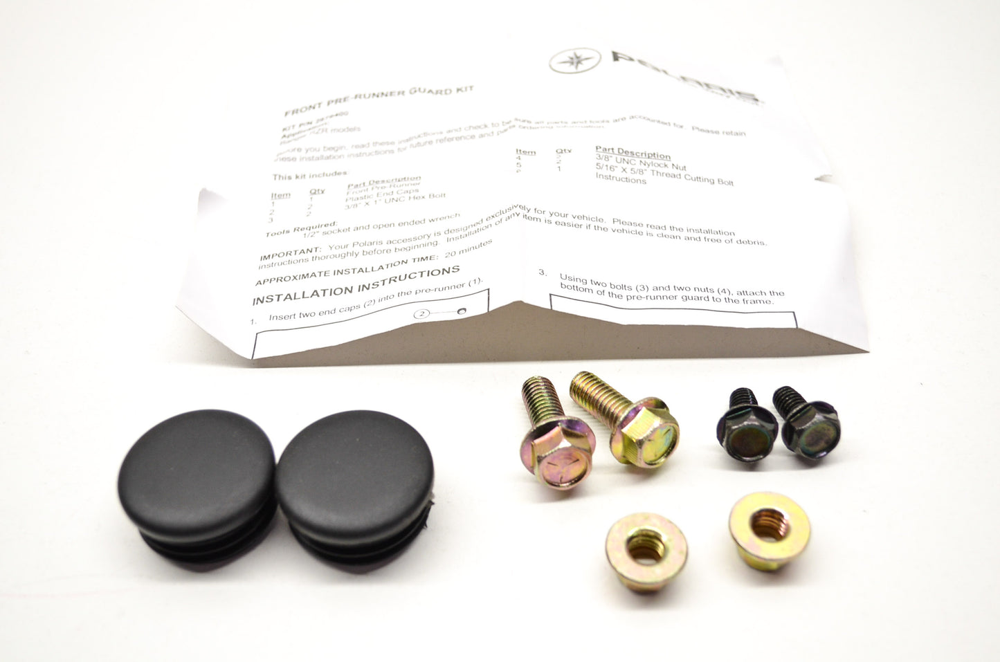 Hardware Kit for RZR Rear Bumper NOS