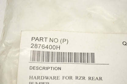 Hardware Kit for RZR Rear Bumper NOS