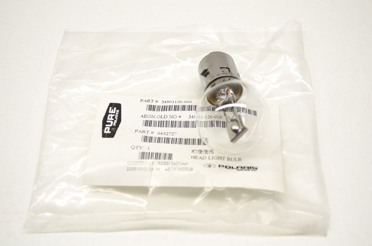 Headlight Bulb NOS