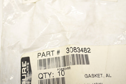OEM Polaris 3083482 Aluminum Gasket Qty 9 NOS