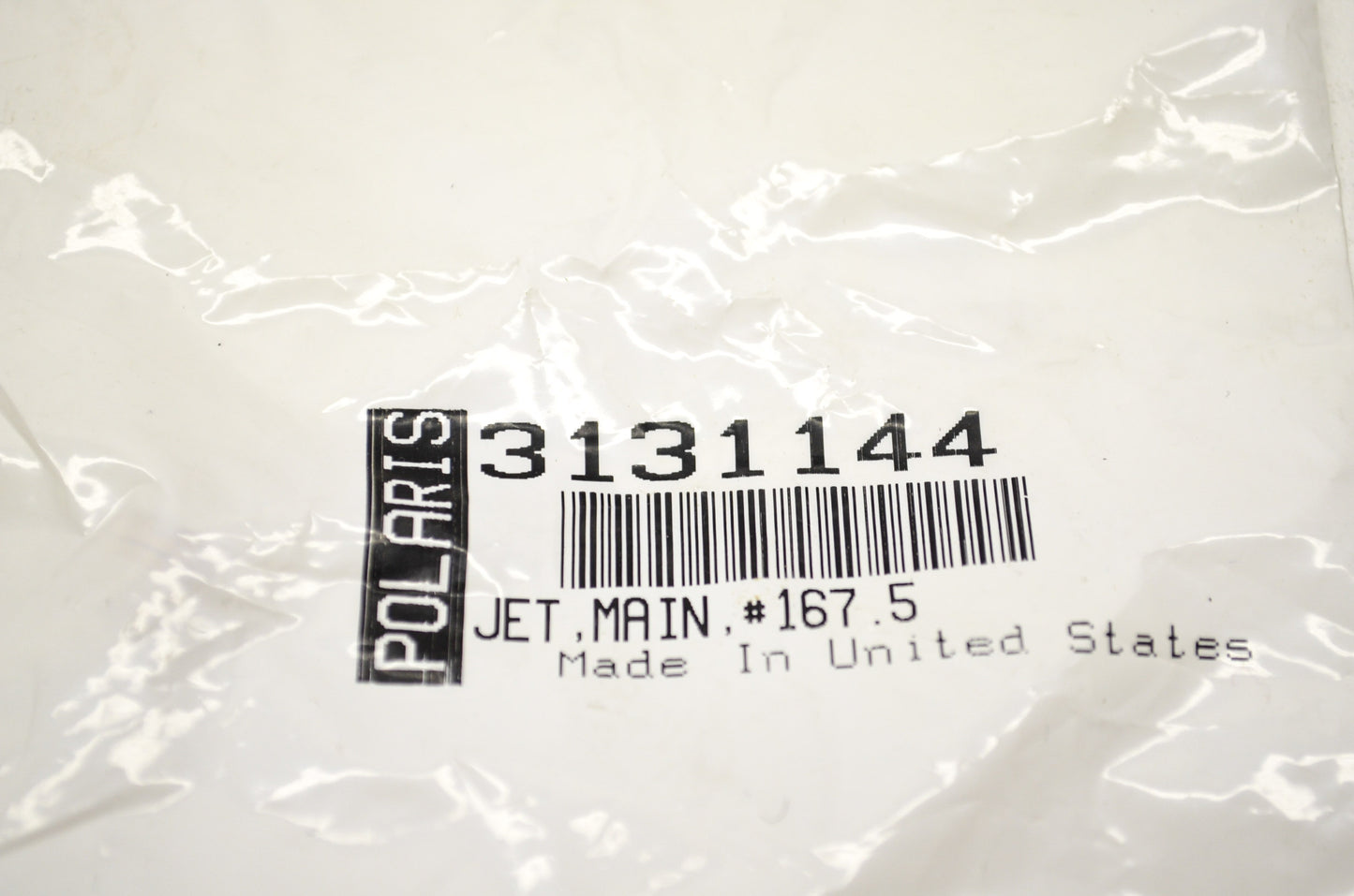 OEM Polaris 3131144 Main Jet #167.5 NOS