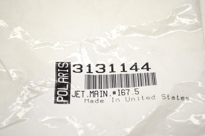 OEM Polaris 3131144 Main Jet #167.5 NOS