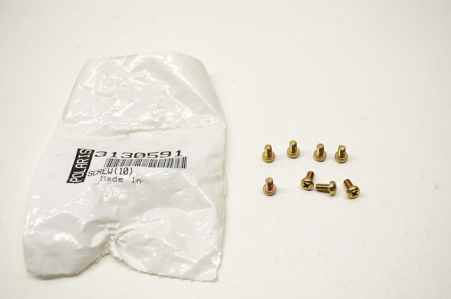OEM Polaris 3130591 Screw Qty 8 NOS