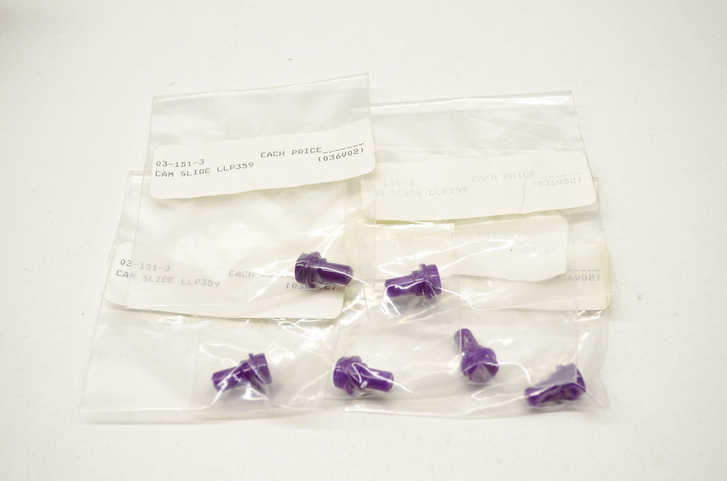 OEM Polaris 03-151-3 Cam Slider Shoe Qty 6 NOS