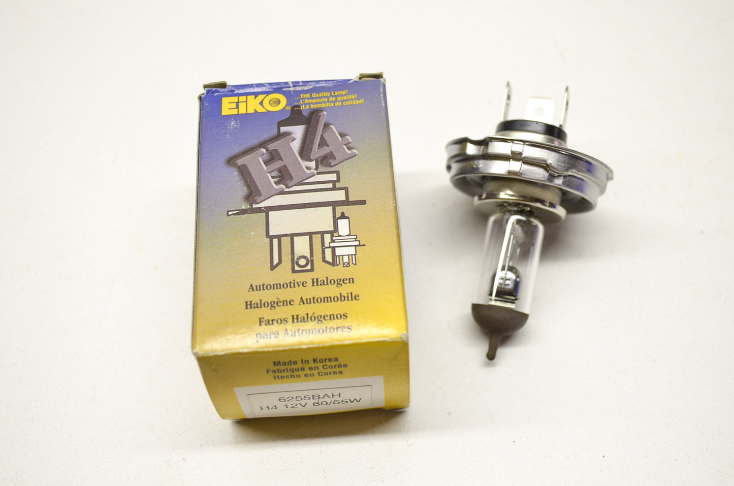 Halogen Light Bulb H4 12V 60/55W NOS