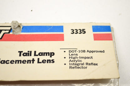 Tail Lamp Replacement Lens NOS