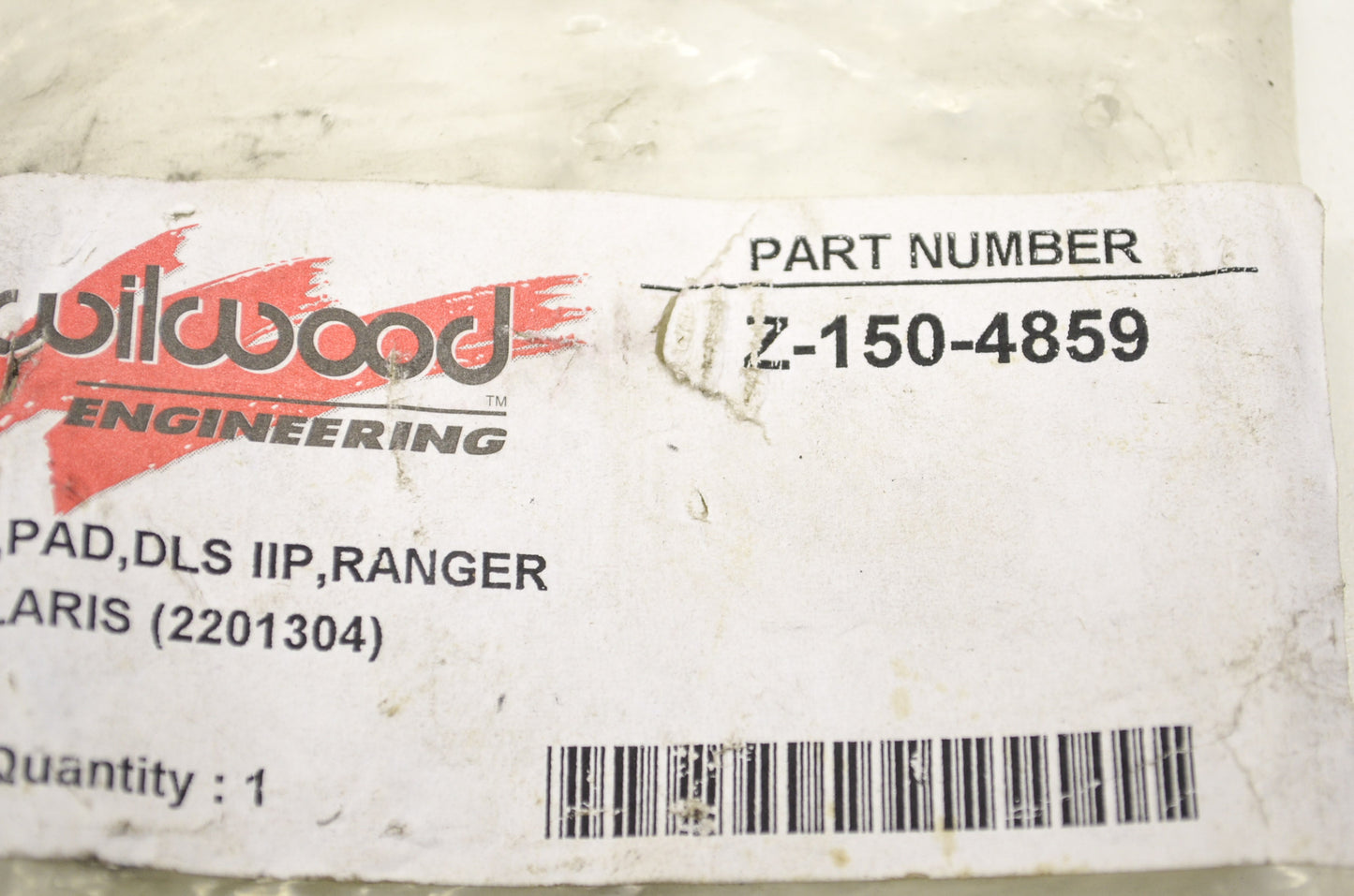 Polaris Brake Pad Kit Ranger NOS