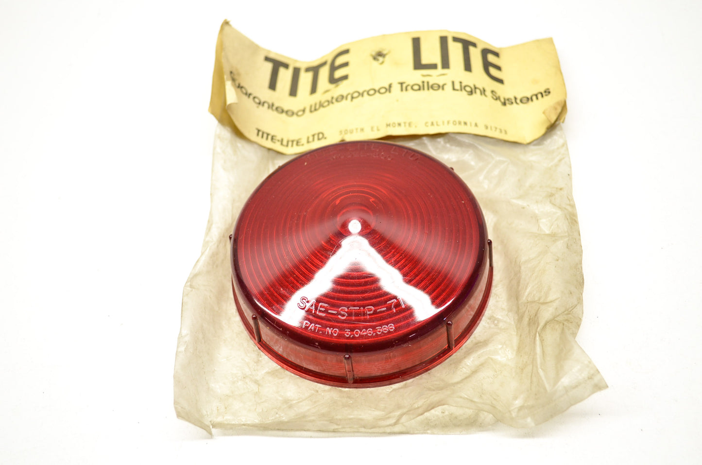 Trailer Light Lens NOS