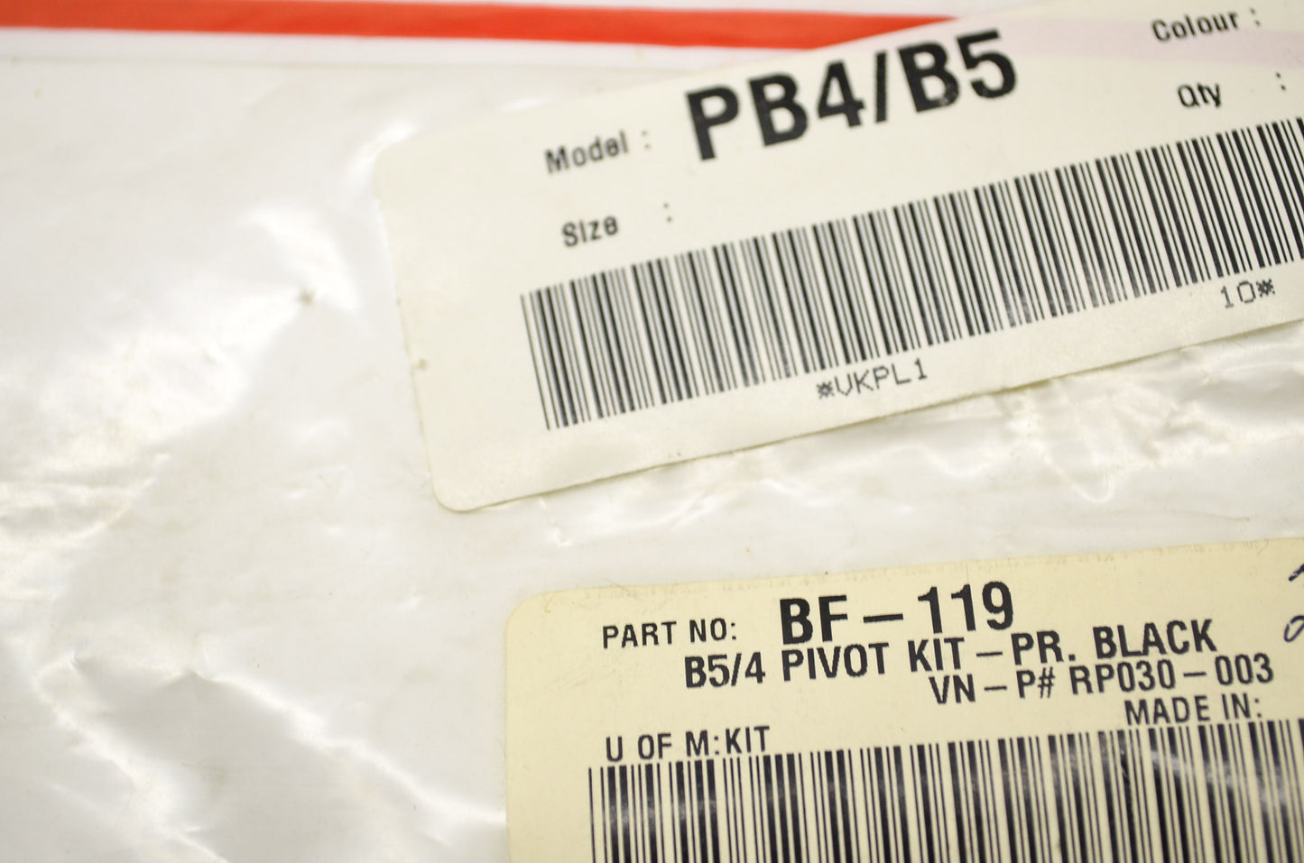 Pivot Kit NOS
