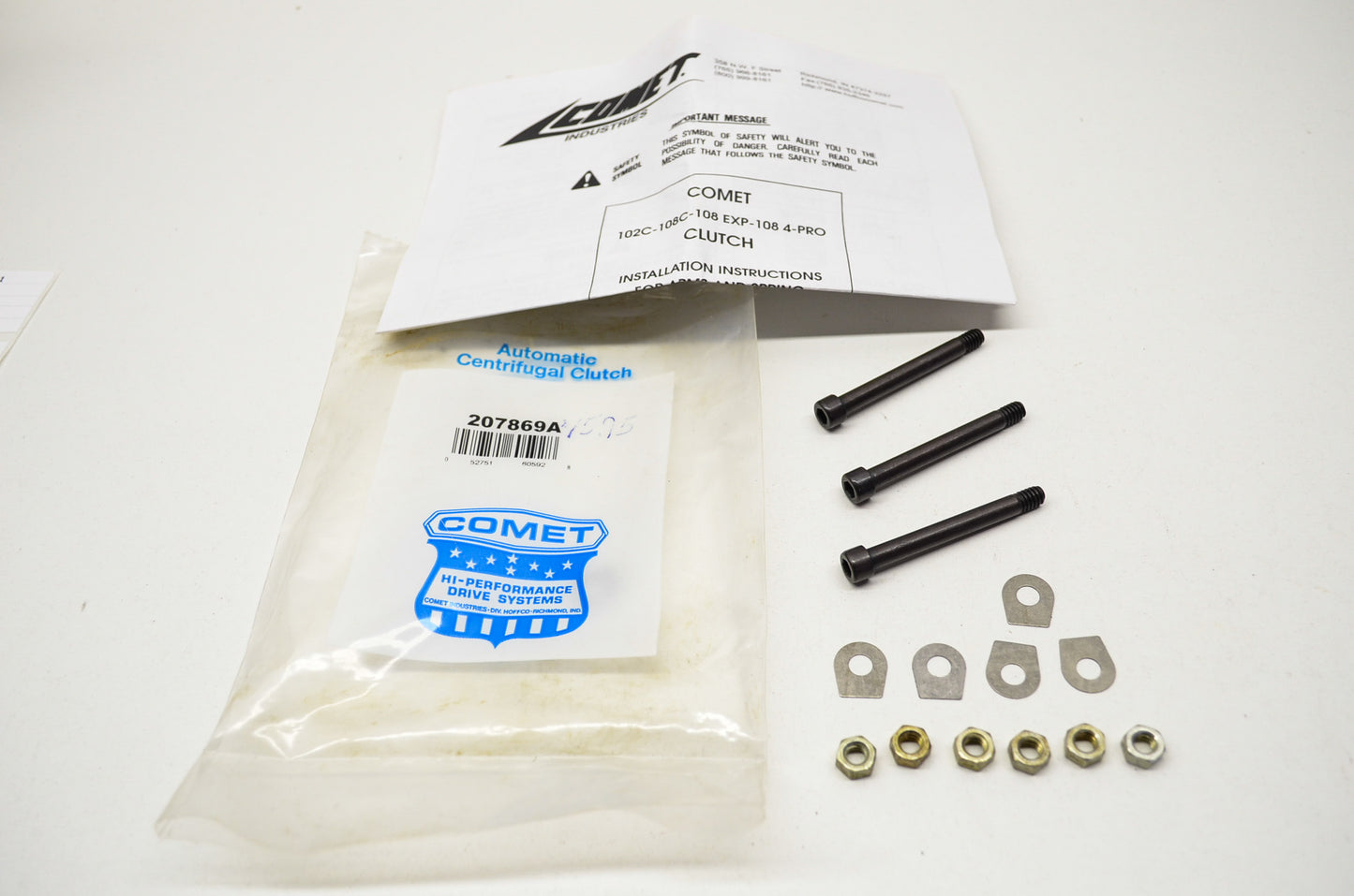 Pivot Bolt Kit NOS