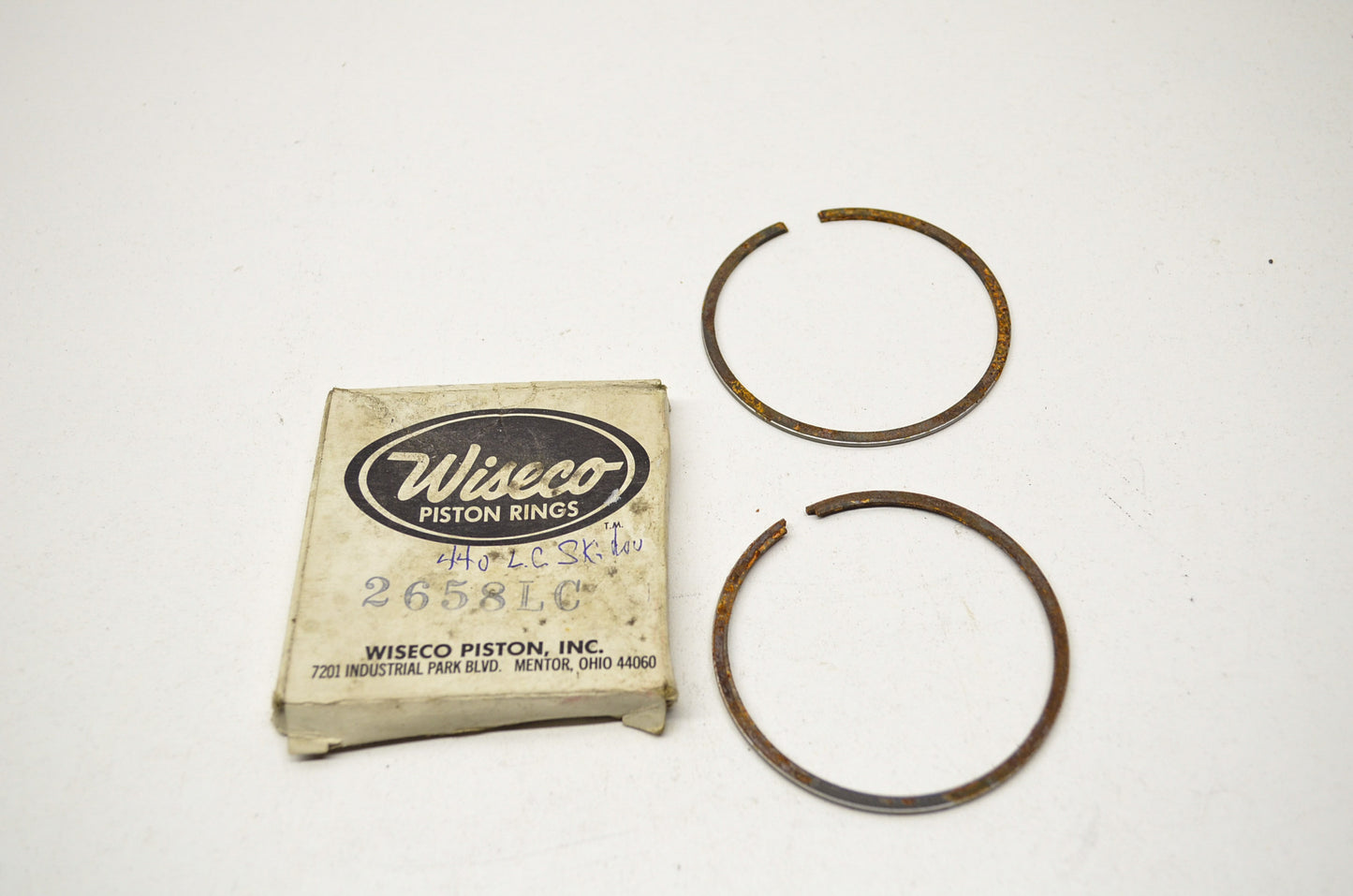 Piston Rings Ski Doo 440 LC Qty 2 NOS