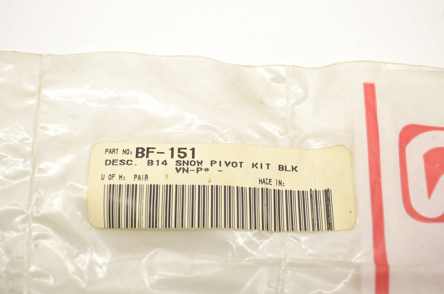 Pivot Kit NOS