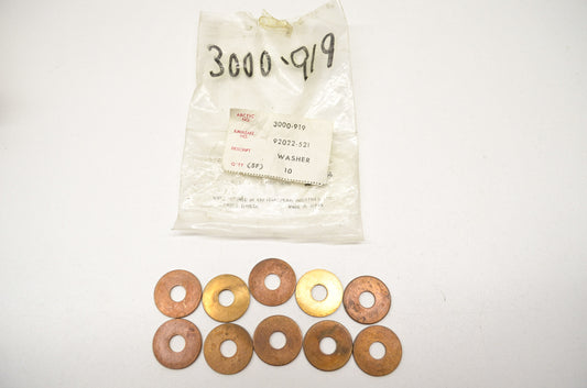 New OEM Arctic Cat Washers QTY 10 74 El Tigre 75 Cheetah Jag Pantera NOS