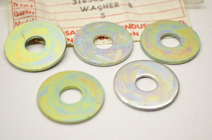 New OEM Kawasaki 3000-031, 318505-3442-00 Washer QTY 5 NOS