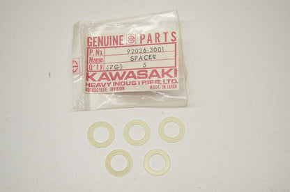 OEM Kawasaki 92026-3001 Spacer Qty 5 NOS