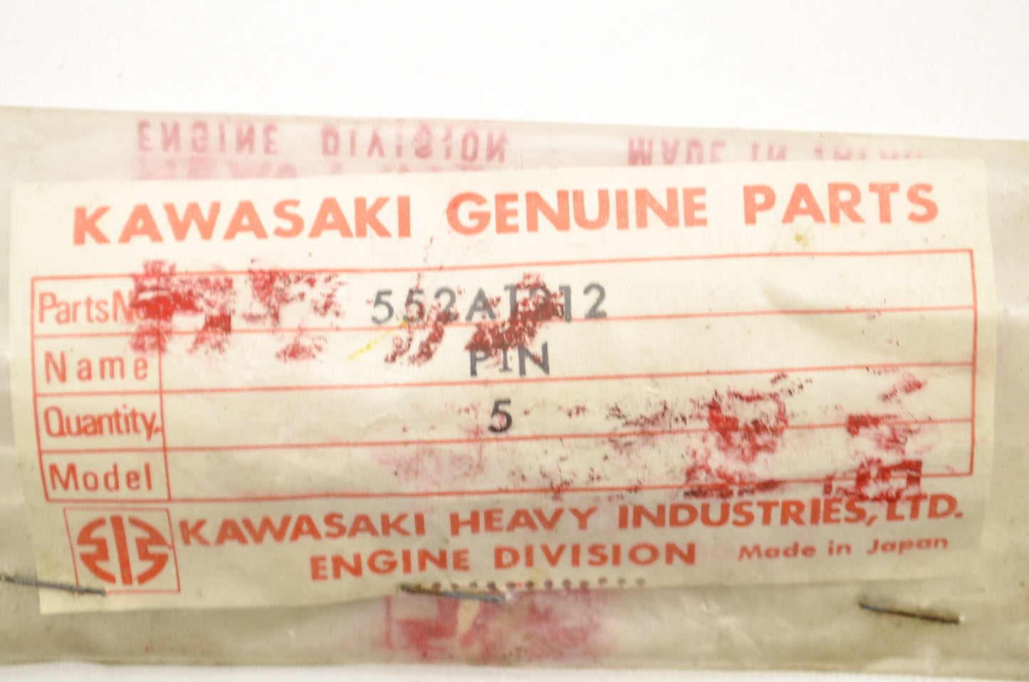 Dowel Pins Qty 5 NOS