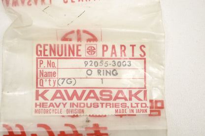 OEM Kawasaki 92055-3003 O-Ring NOS