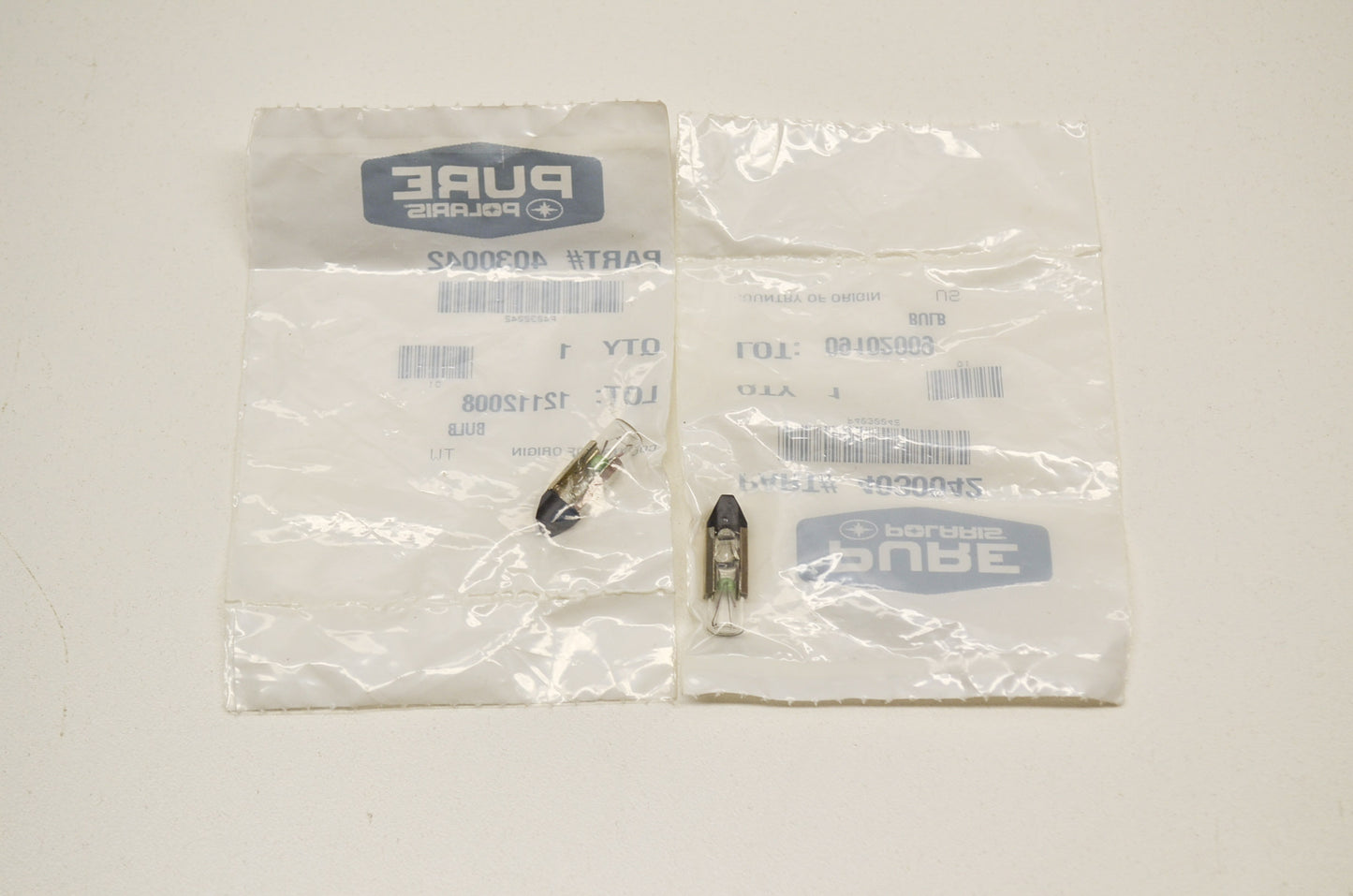 OEM Polaris 4030042 Bulb Qty 2 NOS