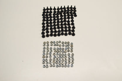 Locking 94 Bolts and 90 Nuts NOS