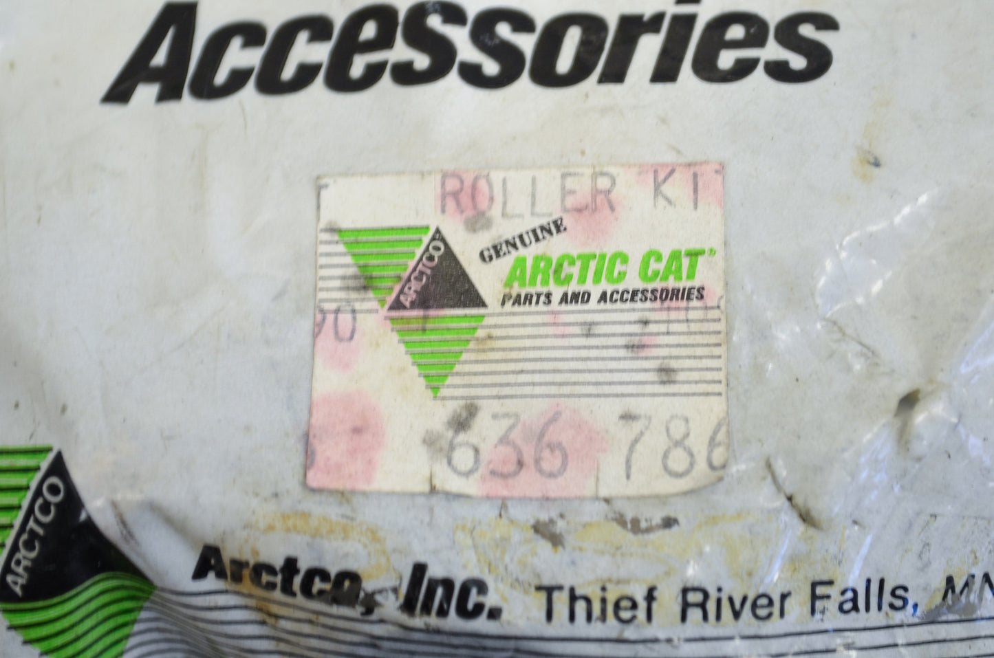 OEM Arctic Cat 0636-786 Roller Kit NOS