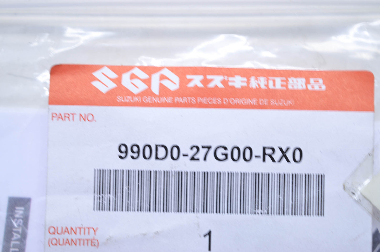 OEM Suzuki 990D0-27G00-RX0 Reflector Kit NOS