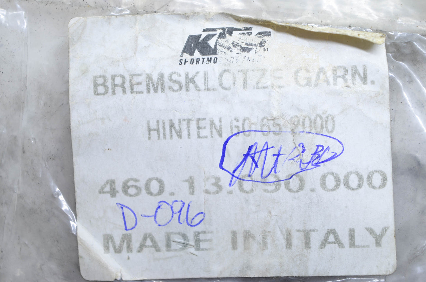 OEM KTM 46013090000 Brake Pad Kit NOS