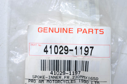 OEM Kawasaki 41029-1197 Front Inner Spoke NOS