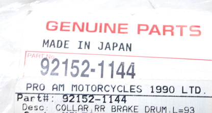 New OEM Kawasaki Rear Brake Drum Collar NOS