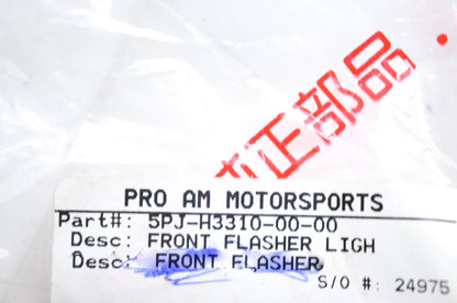 OEM Yamaha 5PJ-H3310-00-00 Front Flasher Light NOS