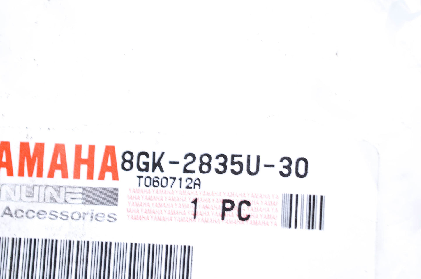 OEM Yamaha 8GK-2835U-30-00 Panel 1 NOS