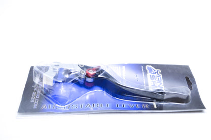 Kawasaki Black Short Adjustable Brake Lever NOS