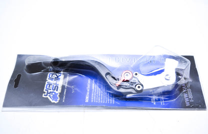 Kawasaki Black Short Adjustable Brake Lever NOS