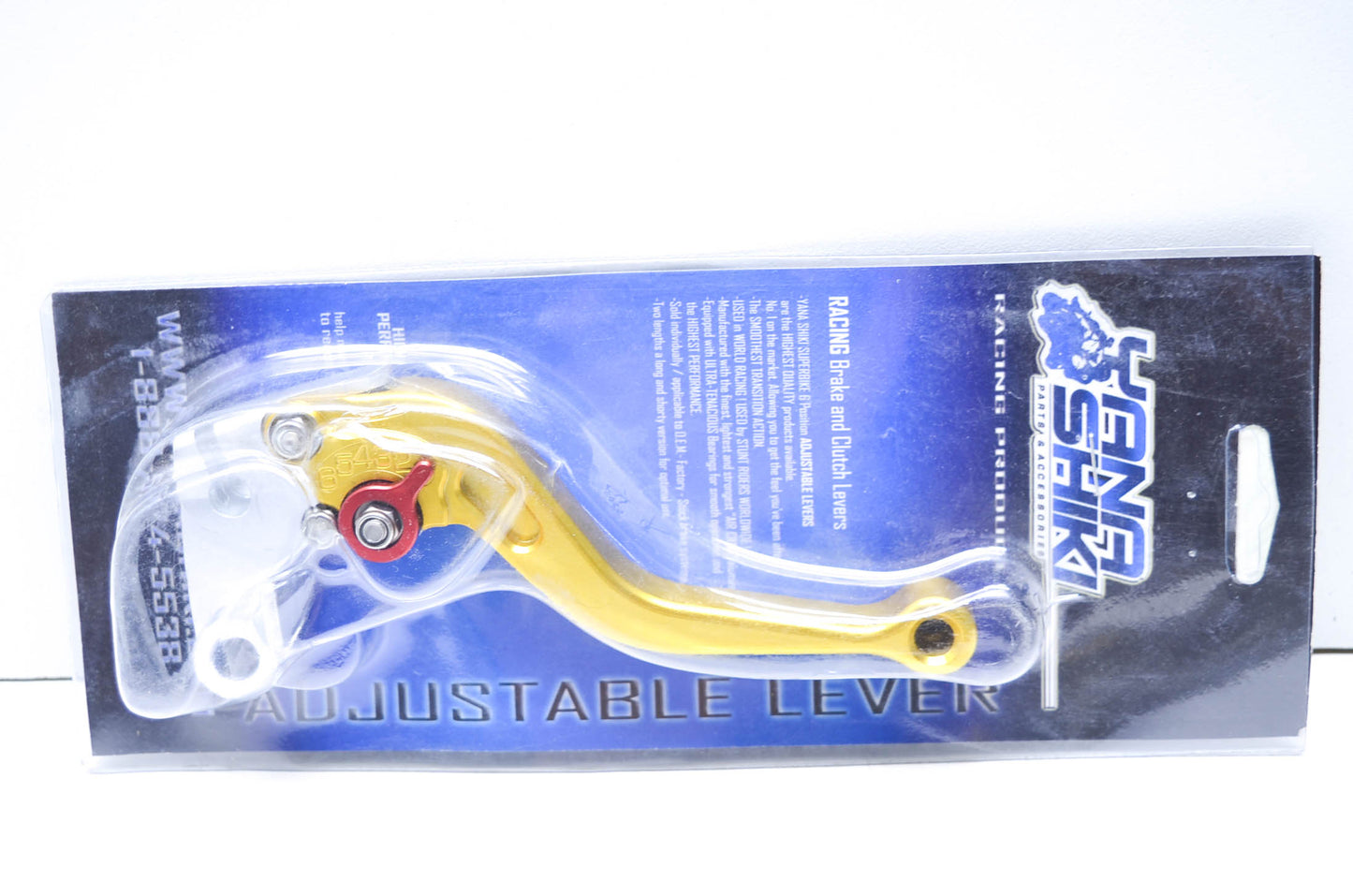 Yana Shiki TXLG-A17, 65-2253 Kawasaki Gold Short Adjustable 6 Position Clutch Le