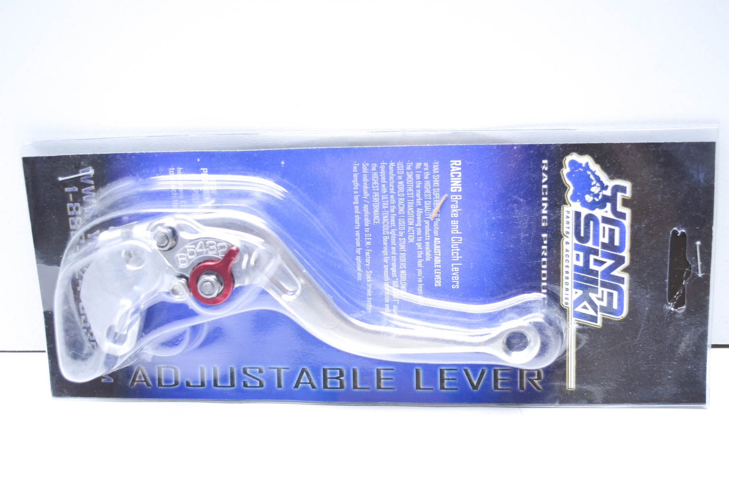 Yana Shiki TXLS-A18, 652274 Suzuki Silver Short 6 Position Adjustable Clutch Lev