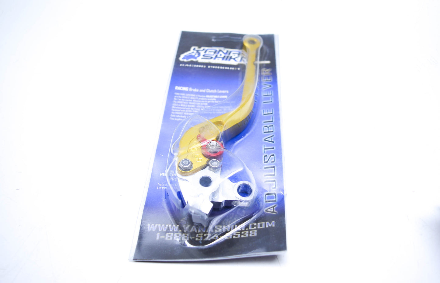 Yana Shiki TXLG-16 Honda Gold 6 Position Long Adjustable Clutch Lever NOS