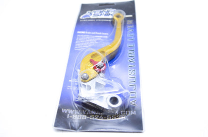 Yana Shiki TXLG-A21, 652257 Yamaha Gold Short 6 Position Adjustable Clutch Lever