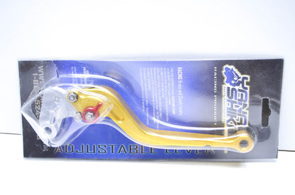 Yana Shiki TXLG15, 652241 Honda Gold Long 6 Position Adjustable Clutch Lever NOS