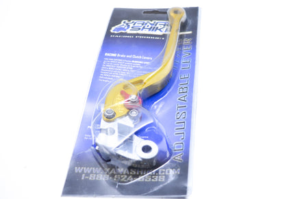 Yana Shiki TXLG15, 652241 Honda Gold Long 6 Position Adjustable Clutch Lever NOS