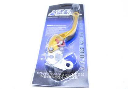 Yana Shiki TXLG-A15, 65-2251 Honda Gold Short 6 Position Adjustable Clutch Lever