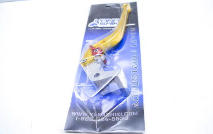 Yana Shiki TXRG16, 652313 Honda Gold Long 6 Position Adjustable Brake Lever NOS