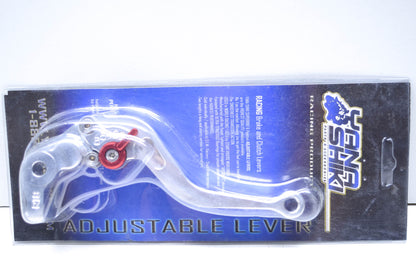 Yana Shiki TXRS-A18, 65-2339 Suzuki Kawasaki Silver Short 6 Position Adjustable