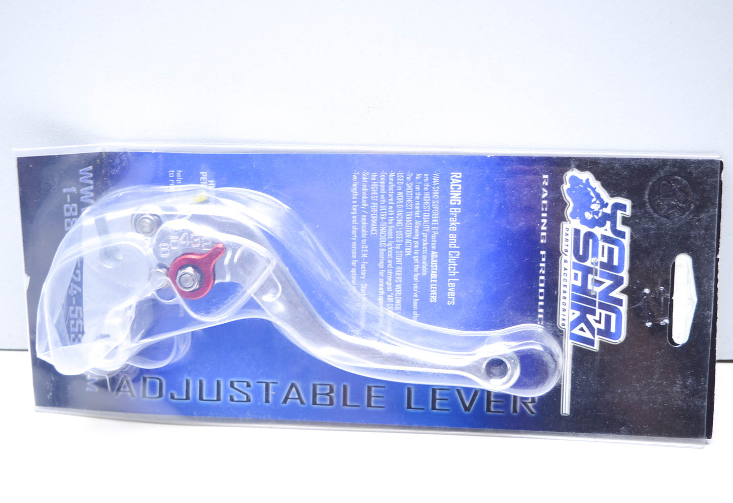 Yana Shiki TXLS-A17, 652273 Silver Short 6 Position Adjustable Clutch Lever NOS
