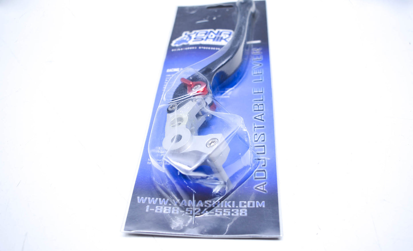 Yana Shiki TXRBK21, 652287 Kawasaki Black Long 6 Position Adjustable Brake Lever