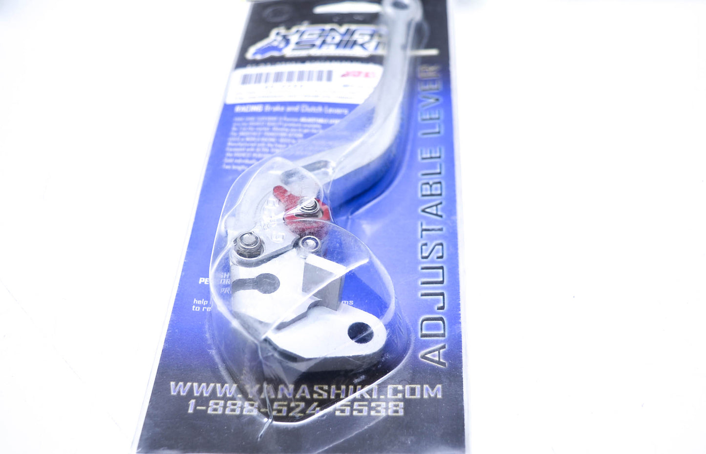 Yana Shiki TXLS18, 65-2264 Suzuki Silver Long 6 Position Adjustable Clutch Lever