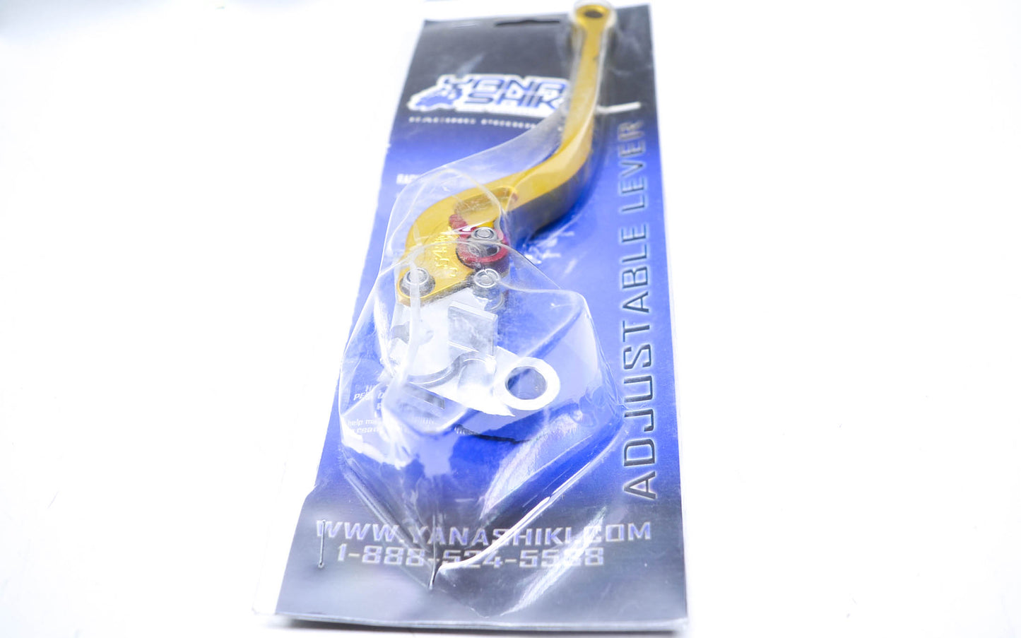 Yana Shiki TXLG19, 652245 Suzuki Gold Long 6 Position Adjustable Clutch Lever NO