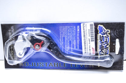 Yana Shiki TXLBK18, 652204 Suzuki Black Long 6 Position Adjustable Clutch Lever