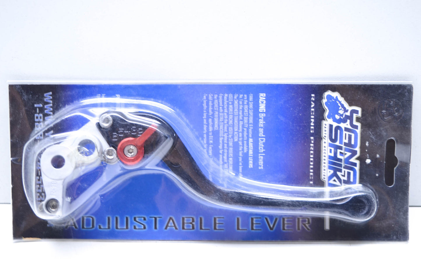 Yana Shiki TXRBK18, 652284 Suzuki Kawasaki Black Long 6 Position Adjustable Brak