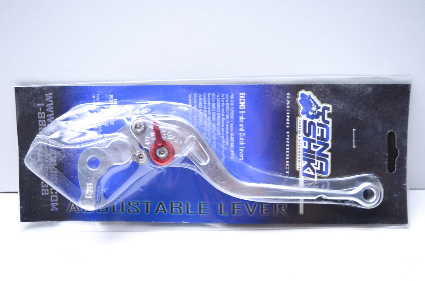 Yana Shiki TXRS18, 652331 Suzuki Kawasaki Silver Long 6 Position Adjustable Brak