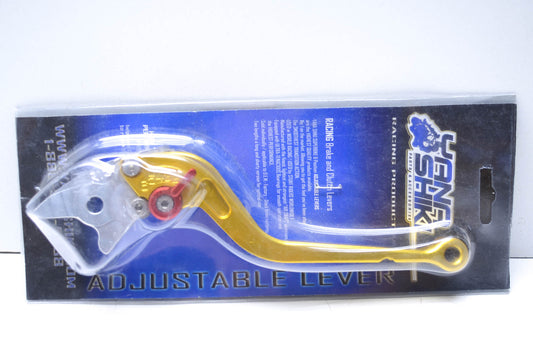 Yana Shiki TXRG15 Honda Gold Long 6 Position Adjustable Brake Lever NOS
