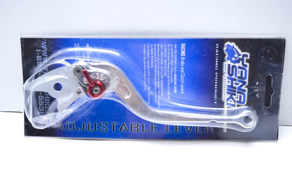 Yana Shiki TXRS15, 652327 Honda Silver Long 6 Position Adjustable Brake Lever NO